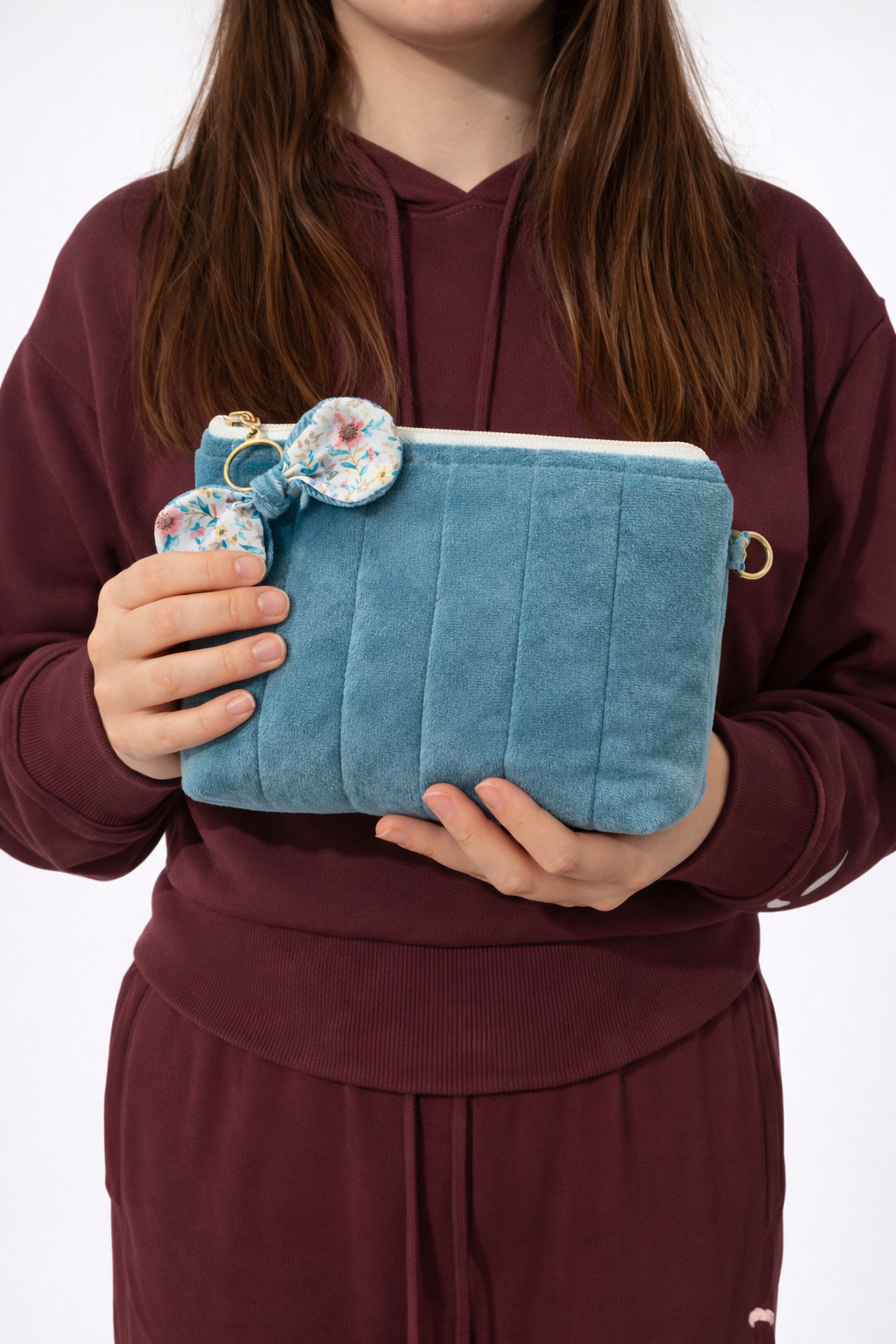 Beauty Case M + Mini Pouch + Keychain Set