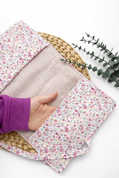 Copertina libro protettiva | Vellutino rosa cipria