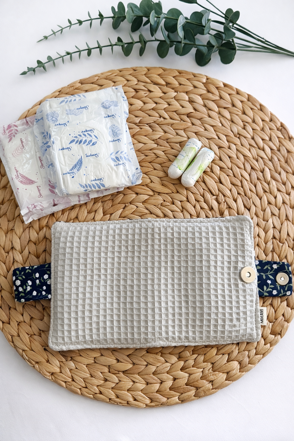 Porta assorbenti | Cotone Waffle