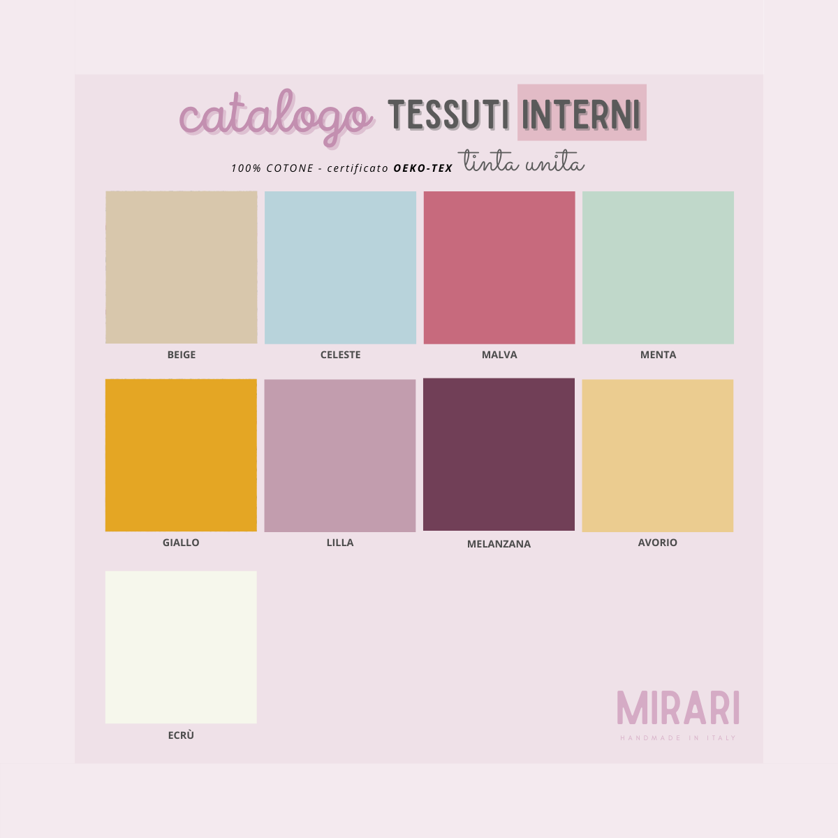 Beauty Case | Cotone waffle | personalizzabile