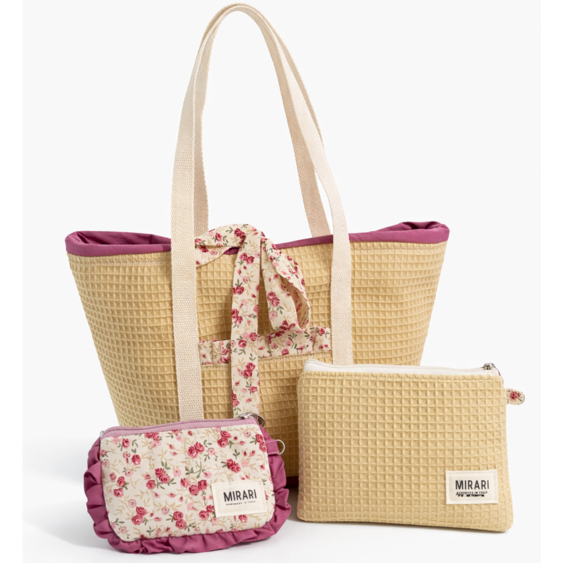 Pouch | Waffle Cotton | Customizable