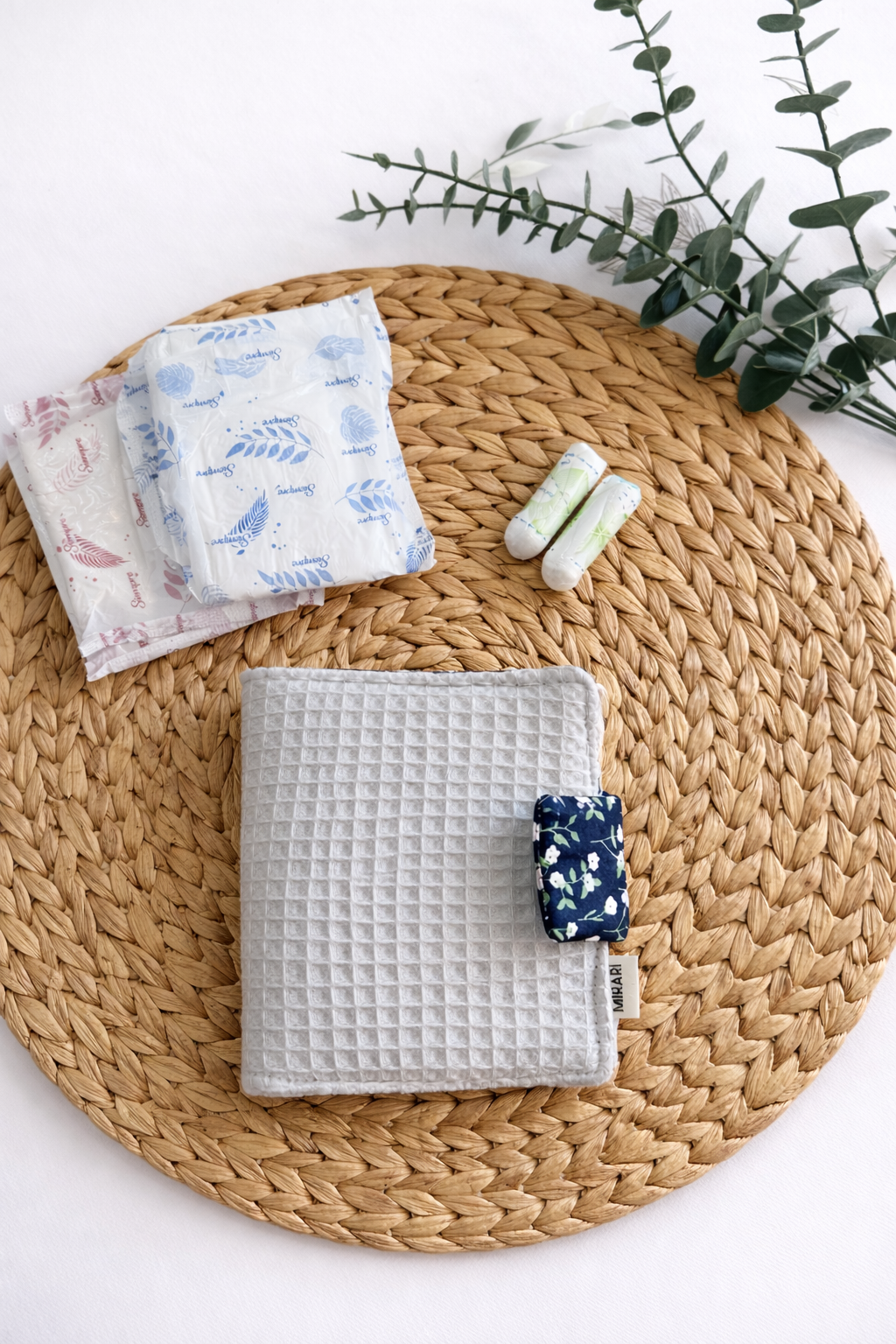 Porta assorbenti | Cotone Waffle