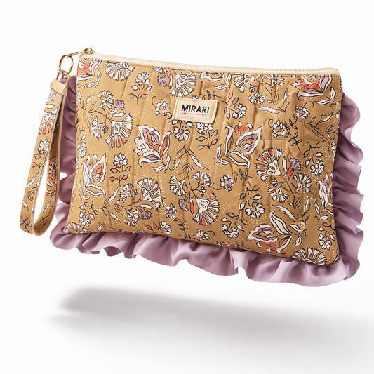 Pochette portadocumenti A4 con laccetto e volant