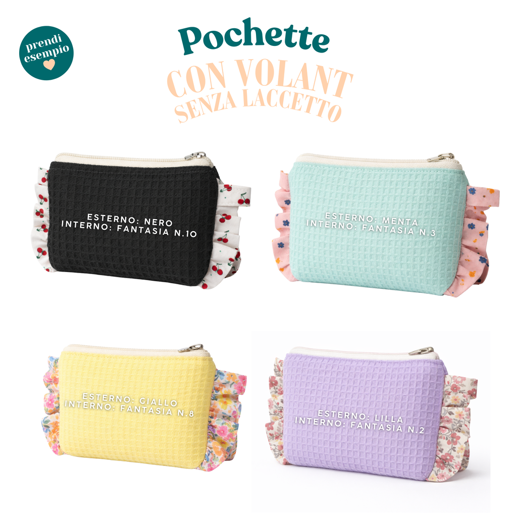 Pochette | Cotone waffle