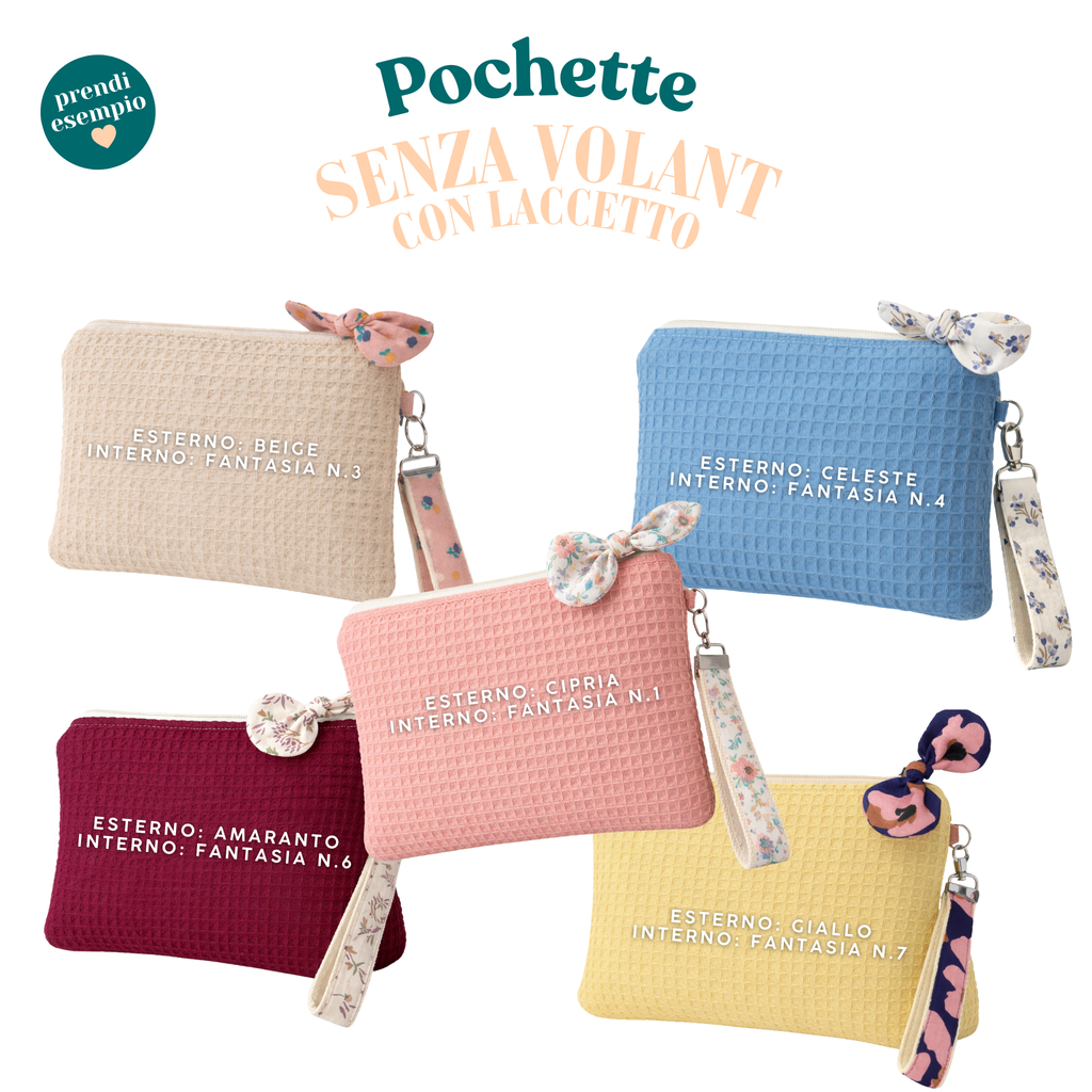 Pochette | Cotone waffle